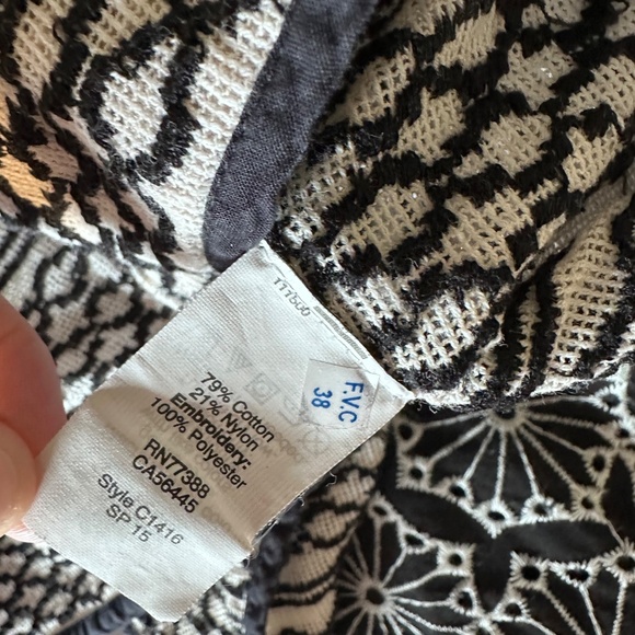 Madewell Pullover Sweater, Crochet Knit with Pocket - Picture 5 of 8